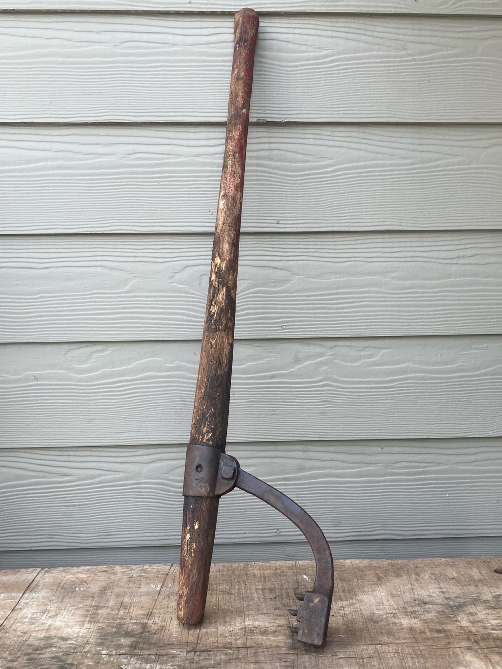 Vintage Cant Hook Log Roller Dog Logging Puller Tool Rustic Cabin Decor